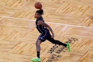  唐斯双二十数据森林狼轻取魔术迎三连胜